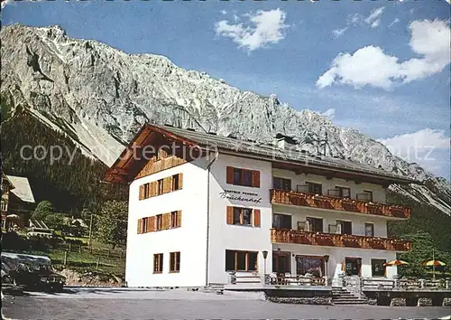 Ramsau Dachstein Steiermark Gasthof Pension Brueckenhof Kat. Ramsau am Dachstein