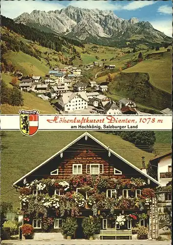 Dienten Hochkoenig Gasthaus uebergossene Alm Panorama Kat. Dienten am Hochkoenig