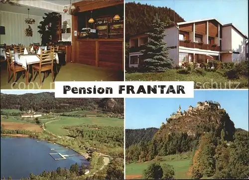 St Georgen Lavanttal Pension Frantar Gaststube Laengsee Schloss Kat. St. Georgen im Lavanttal