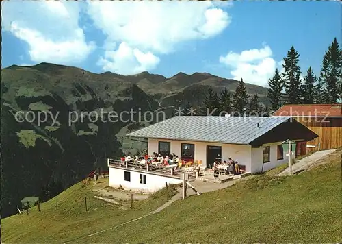 Hippach Ramsberglift Bergrestaurant Sonnenalm Kat. Hippach