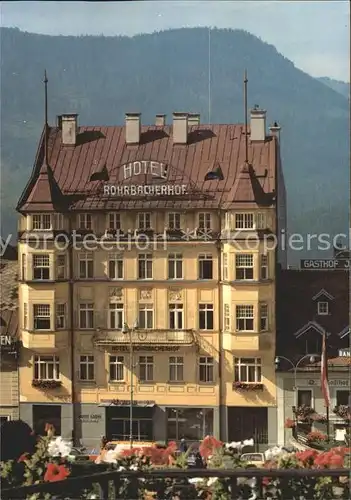 Mariazell Steiermark Hotel Rohrbacherhof Kat. Mariazell