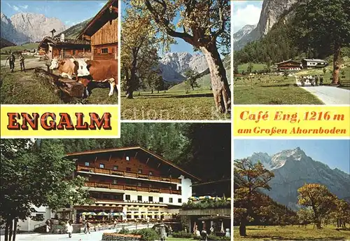 Hinterriss Tirol Alpencafe Eng am Gr Ahornboden Details Kat. Vomp