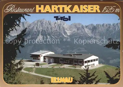 Ellmau Tirol Sportcenter Bergrestaurant Hartkaiser Kat. Ellmau