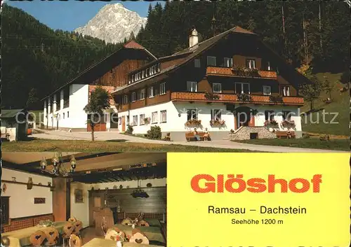 Ramsau Dachstein Steiermark Gloeshof Stube Kat. Ramsau am Dachstein