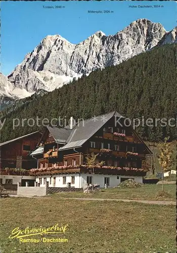 Ramsau Dachstein Steiermark Schweigerhof Kat. Ramsau am Dachstein