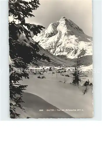 Galtuer Tirol Winterpanorama Kat. Galtuer