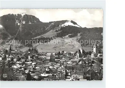 Kitzbuehel Tirol mit Hahnenkamm Kat. Kitzbuehel