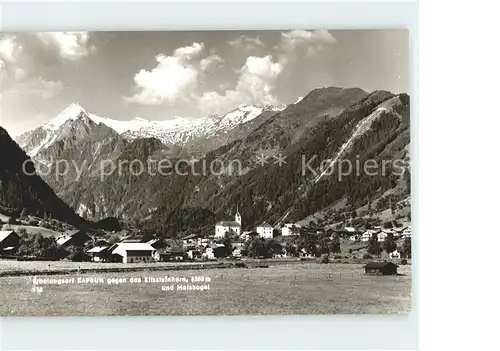 Kaprun mit Kitzsteinhorn und Maiskogel Kat. Kaprun