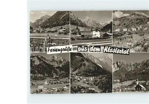 Kloesterle Vorarlberg mit Langen Stuben Wald Dalaas Braz Kat. Kloesterle