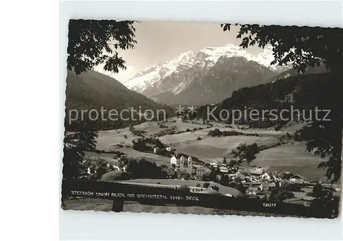 Steinach Brenner Tirol Blick ins Gschnitztal Kat. Steinach am Brenner