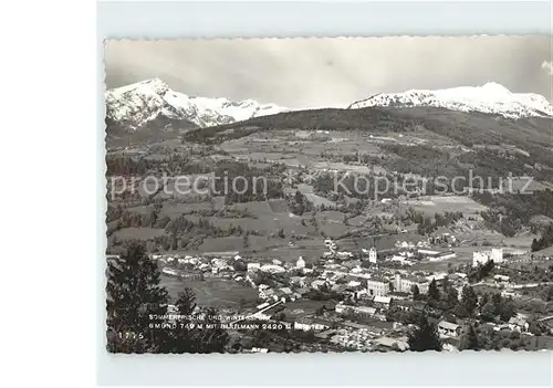 Gmuend Kaernten mit Bartelmann Kat. Gmuend in Kaernten