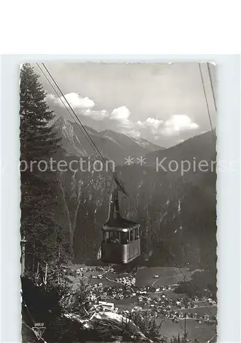 Mayrhofen Zillertal mit Brandbergkolm Seilbahn Kat. Mayrhofen