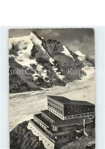 Grossglockner Hotel Franz Josephs Haus Pasterzengletscher Kat. Heiligenblut