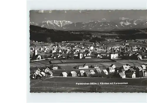 Feldkirchen Kaernten Panorama Kat. Feldkirchen in Kaernten