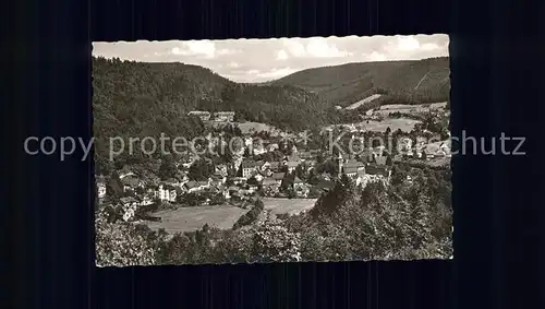 Bad Herrenalb Panorama Kurstadt Schwarzwald Kat. Bad Herrenalb