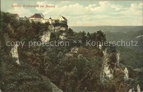Beuron Donautal Schloss Wildenstein Kat. Beuron