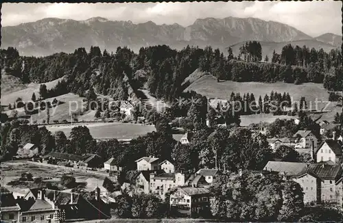 Bad Toelz Teilansicht mit Benediktenwand Bayerische Voralpen Kat. Bad Toelz