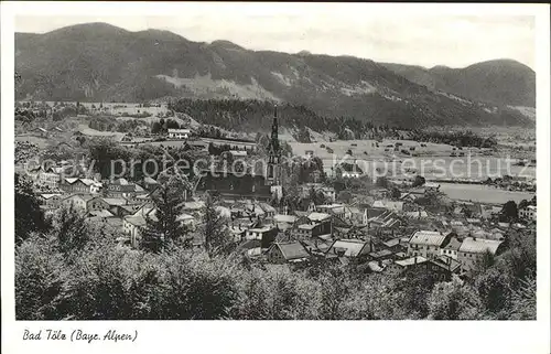 Bad Toelz Panorama mit Bayerischen Voralpen Kat. Bad Toelz