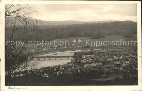 Bad Saeckingen am Hochrhein Panorama Kat. Bad Saeckingen