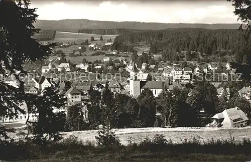 Lenzkirch Gesamtansicht Heilklimatischer Kurort Schwarzwald Kat. Lenzkirch