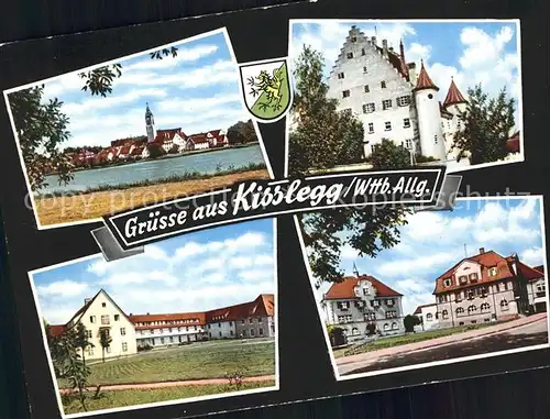 Kisslegg See Schloss Wappen Kat. Kisslegg