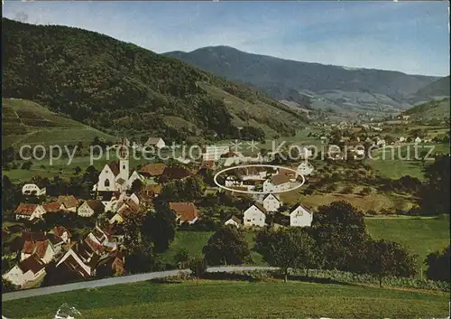 Glottertal Panorama Gasthof Hotel Hirschen Kat. Glottertal Schwarzwald