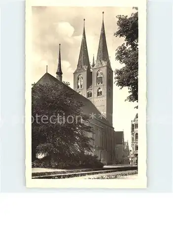 Stendal Partie an der Marienkirche Kat. Stendal