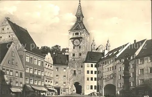 Landsberg Lech Schmalzturm Kat. Landsberg am Lech