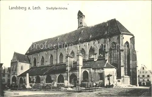 Landsberg Lech Stadtpfarrkirche Kat. Landsberg am Lech