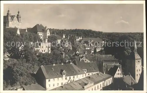 Landsberg Lech Blick ueber die Altstadt Kat. Landsberg am Lech