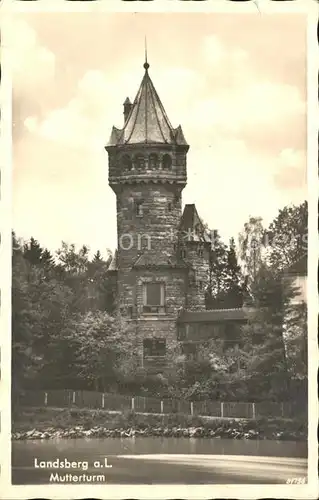 Landsberg Lech Mutterturm Kat. Landsberg am Lech