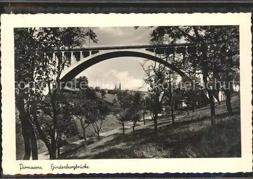 Pirmasens Hindenburgbruecke Kat. Pirmasens