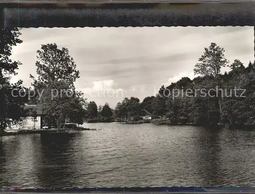 Ludwigswinkel Badeweiher mit Gaststaette Kat. Ludwigswinkel