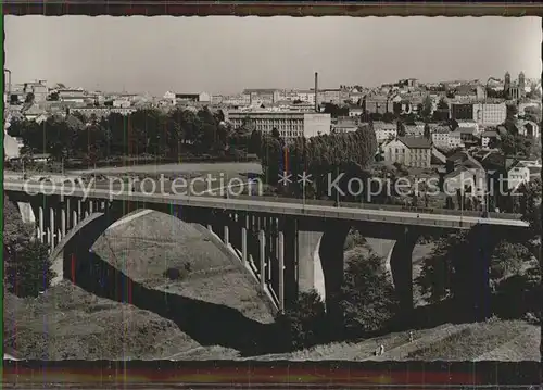 Pirmasens Ansicht mit Hindenburgbruecke Kat. Pirmasens