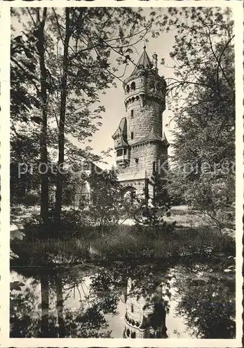 Landsberg Lech Prof. Ritter von Herkomers Mutterturm Kat. Landsberg am Lech