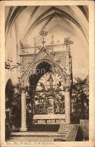 St Ottilien Eresing Erzabtei Kloster Hochaltar Kat. Eresing