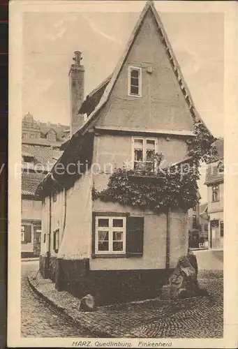 Quedlinburg Finkenherd Gebaeude Kat. Quedlinburg