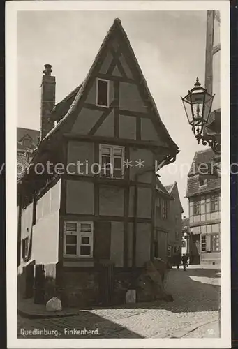 Quedlinburg Finkenherd Gebaeude Kat. Quedlinburg