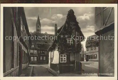 Quedlinburg Finkenherd Gebaeude Kat. Quedlinburg