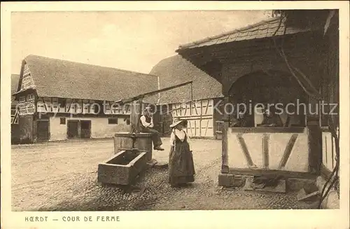 Hoerdt Cour de Ferme Kat. Hoerdt