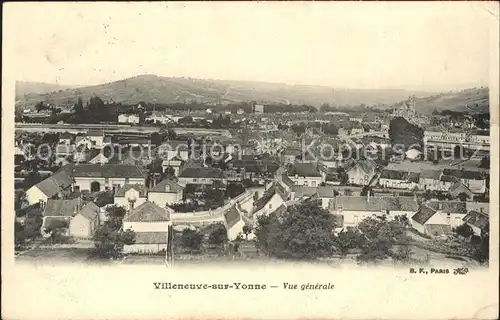 Villeneuve sur Yonne  Kat. Villeneuve sur Yonne