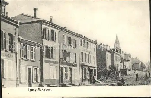 Igney Meurthe et Moselle Avricourt Landst Bat Rosenheim  Kat. Igney