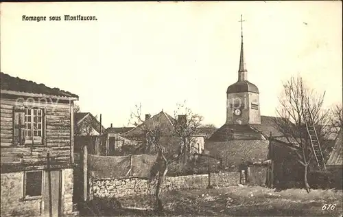 Montfaucon d Argonne Romagne Kat. Montfaucon d Argonne