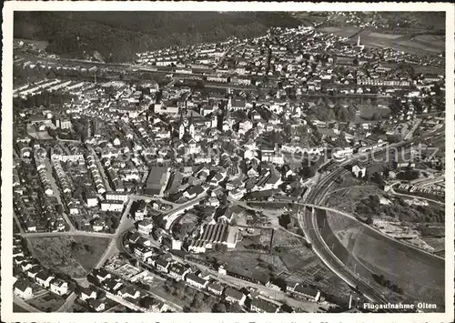 Olten Fliegeraufnahme Kat. Olten