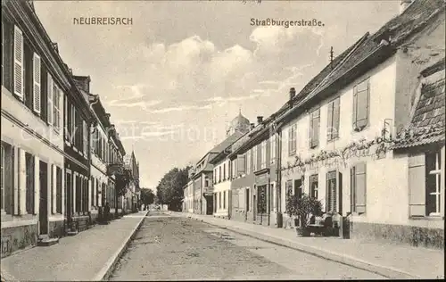 Neubreisach Strasburgerstrasse Kat. Neuf Brisach