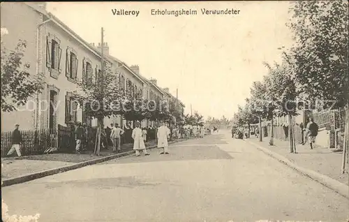 Valleroy Meurthe et Moselle Erholungsheim Verwundeter Kat. Valleroy