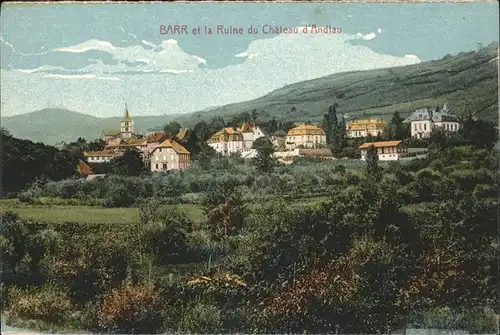 Barr Bas-Rhin Ruine du Chateau d'Andlau / Barr /Arrond. de Selestat-Erstein