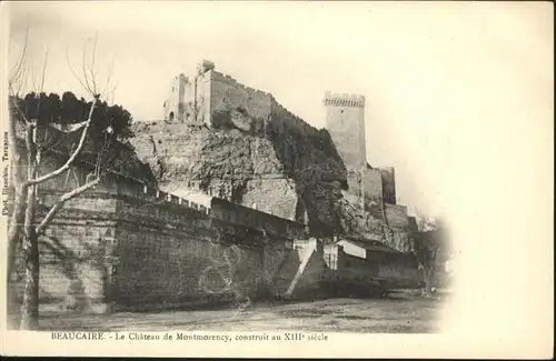 Beaucaire Gard Chateau de Montmorency / Beaucaire /Arrond. de Nimes
