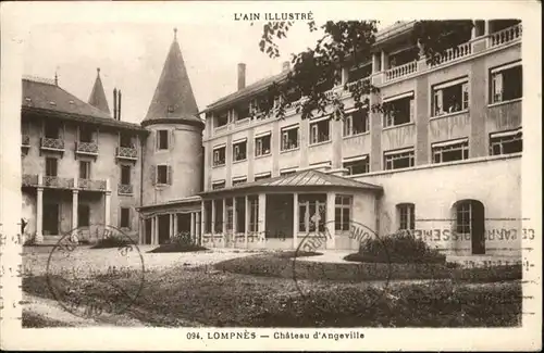 Hauteville-Lompnes Chateau d`Angeville / Hauteville-Lompnes /Arrond. de Belley