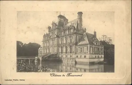 Beaumesnil Eure Chateau x / Beaumesnil /Arrond. de Bernay